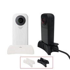Panoramic Camera Silicone Base for Insta360 X4 Air Desktop Charging Stand Dock
