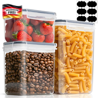 KüChenaufbewahrung Vorratsdose Luftdicht FüR Mehl Reis MüSli 3Er Set