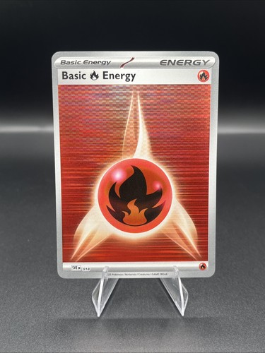 Pokemon TCG - Fire Energy 018 (Horizontal Holo) - Black Bolt & White Flare 