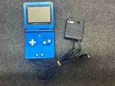 B1151 Nintendo Gameboy Advance SP console Rockman Megaman blue Japan GBA