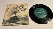 Grand Trunk Western 6323 7" 33 1/3 RPM Record Train-Railroad Sounds