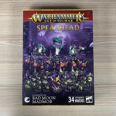 GLOOMSPITE GITZ BAD MOON MADMOB SPEARHEAD WARHAMMER AGE OF SIGMAR