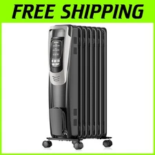 Indoor Radiator Heater with Remote Control & Thermostat