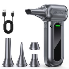 Gichat Turbo Fan Electric Air Duster With Led Emergency Light Sos Strobe Gichat Turbo Fan Electric Air Duster With Led Emergency Light Sos Strobe