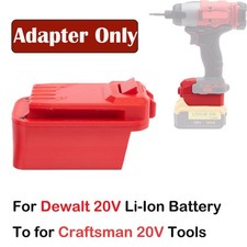 1X Adapter For Dewalt 20V Max Battery Adapter Convert to for Craftsman 20V Tools