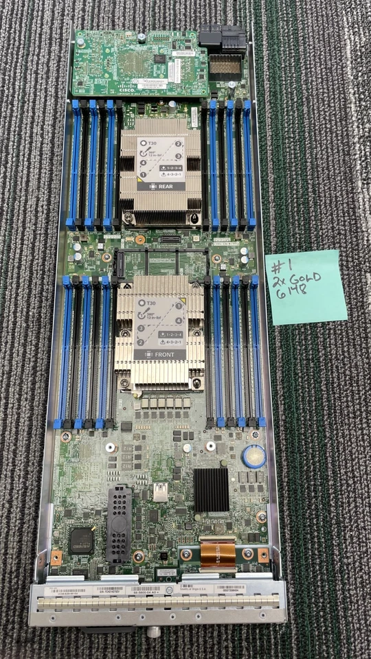 Cisco UCSB-B200-M5 40 Core Blade Server 2X Gold 6148 No RAM No HDD #1 - Image 2 of 4