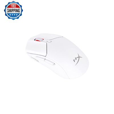 HyperX Pulsefire Haste 2 Wireless Gaming Mouse 61g 100h Dual-Mode White