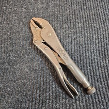 Vintage Petersen Vise Grip 10CR Curved Jaw Locking Pliers Dewitt USA