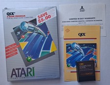 Atari 400/800/XE - Qix - Complete w/ big box - tested, working