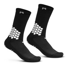 Youth Soccer Grip Socks for Kids with Protective Padding Anti-Slip Grip Soc...