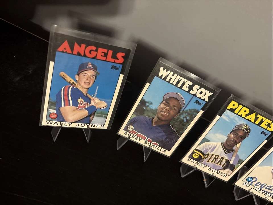1986 Topps Traded Rookie Lot Grade Ready Bo Jackson, Barry Bonds ,Clark,Kruk Etc - Image 2 of 4