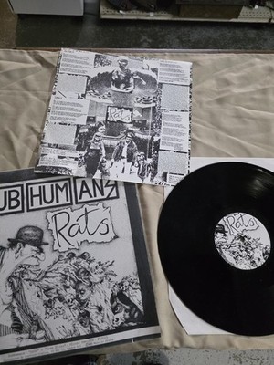 SUB HUM ANS TIME FLIES RATS LP FRANCE PUNK ROCK GRUNGE PROMO