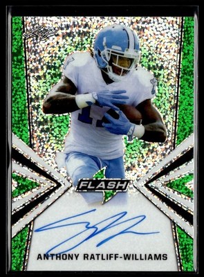 2019 Leaf Flash Green Anthony Ratliff-Williams Auto 12/20 #BA-ARW