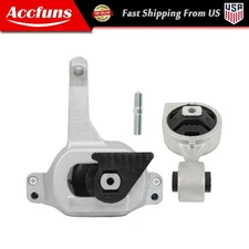 2PCS Engine Motor & Torque Strut Mount Set Fit For 2007-2011 Nissan Altima 2.5L