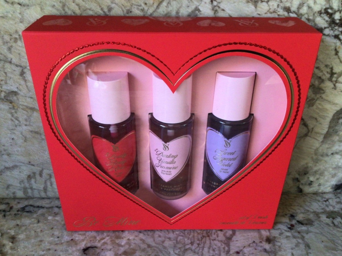 Victoria's Secret Valentines Day Trio Travel Gift Set Fragrance