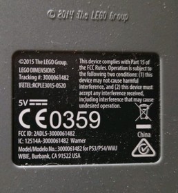 Lego Dimensions Portal Base Wii, Wii U, PS3, PS4 71171 Parts Pieces Shields