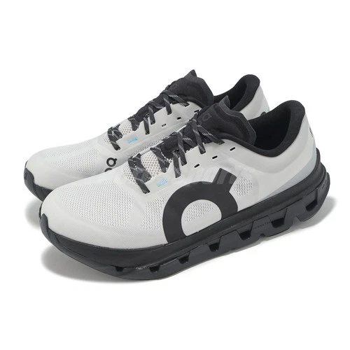 On Running Cloudflow 5 Glacier Black Men Road Running Jogging Shoes 3MF30760117