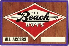 Beach Boys 1993 Good Vibrations Concert Tour All Access Backstage Pass