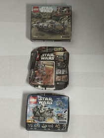 LEGO Star Wars Microfighters Razor Crest 75321 Spider Droid 75077 Snow Speeder