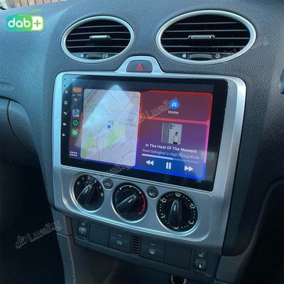 8+128G Für Ford Focus MK2 MK II 2004-2011 Carplay Autoradio Android 15 GPS DAB+