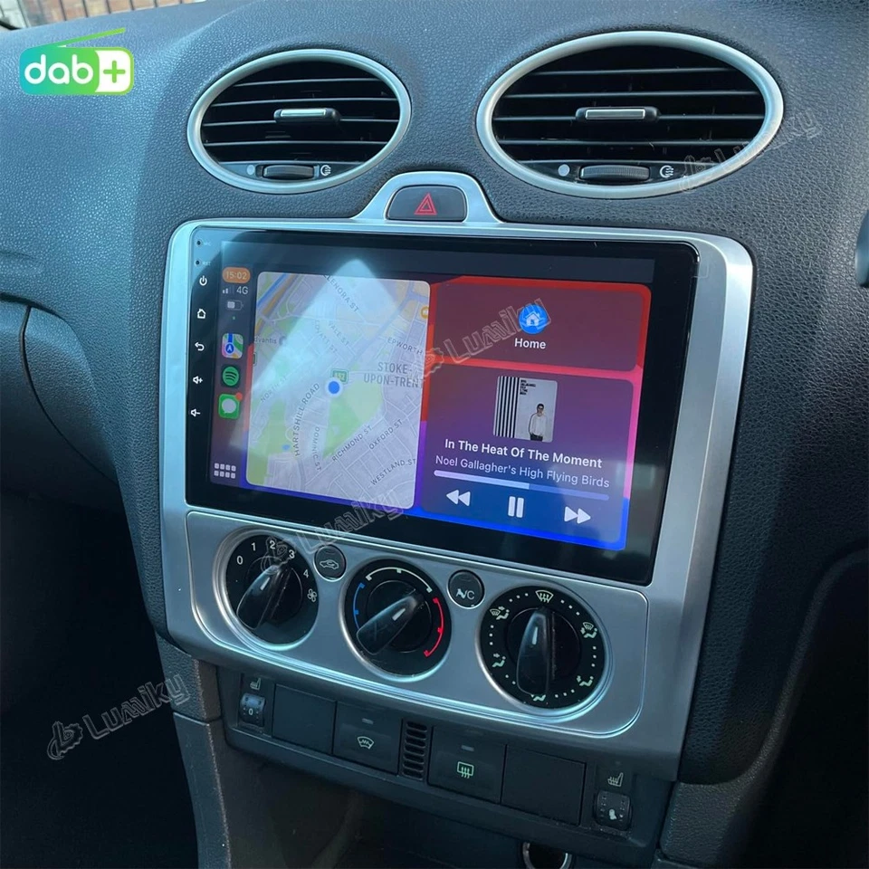 LUMIKY 8+128G per Ford Focus MK2 MK II 2004-2011 Carplay autoradio Android 15 GPS DAB+
