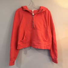 Pink Lululemon Scuba Hoodie, Size M/L