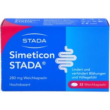 STADA Simeticon 280 mg Weichkapseln bei Blähungen und , 32 St. Kapseln 16944507