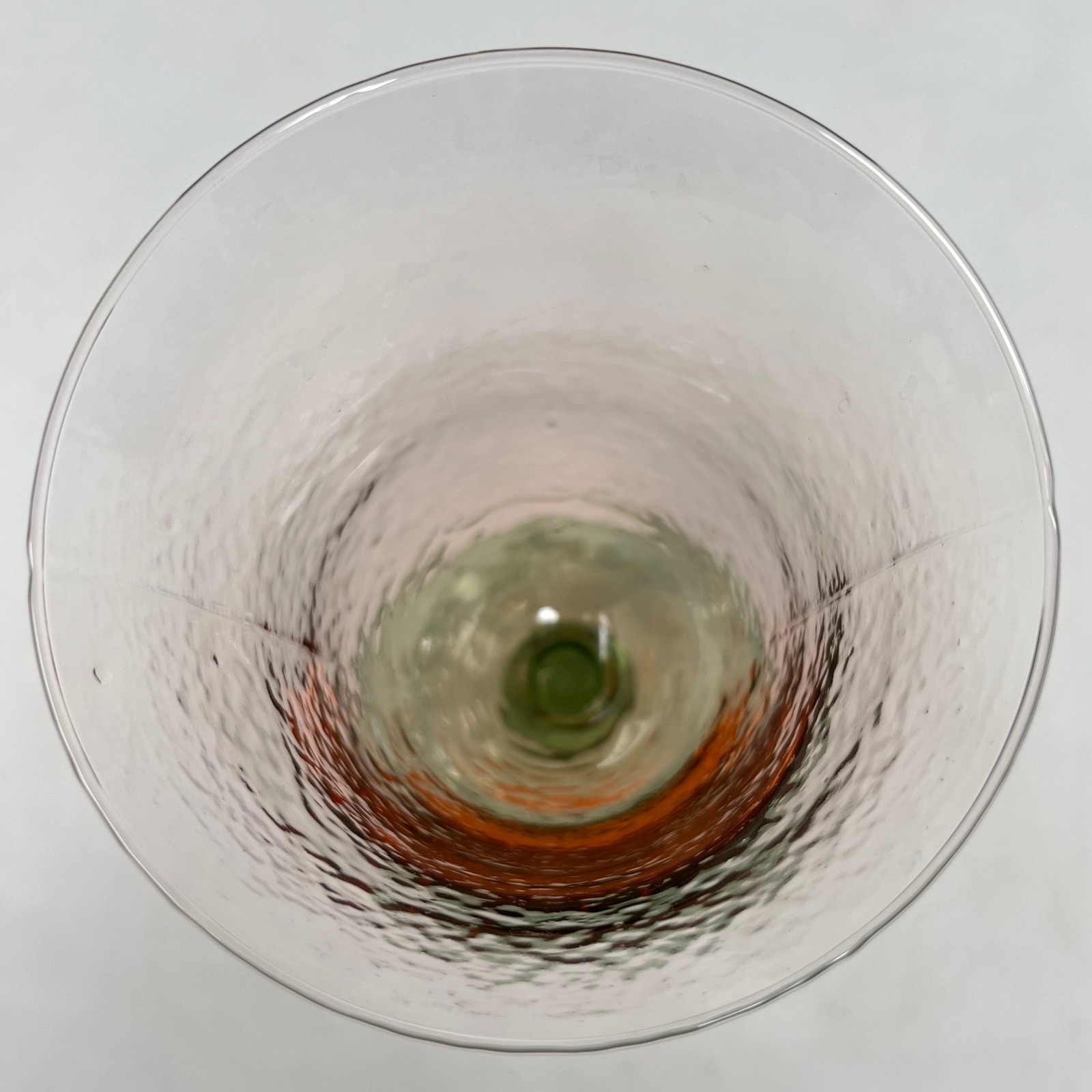 Pfaltzgraff Garden Party Pink Green Water Goblets Iced Tea Footed Glasses