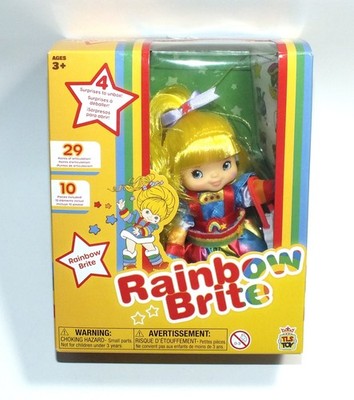 Rainbow Brite Small Doll 40 Years Anniversary Surprise Accessories 4.5'' Tall Toy