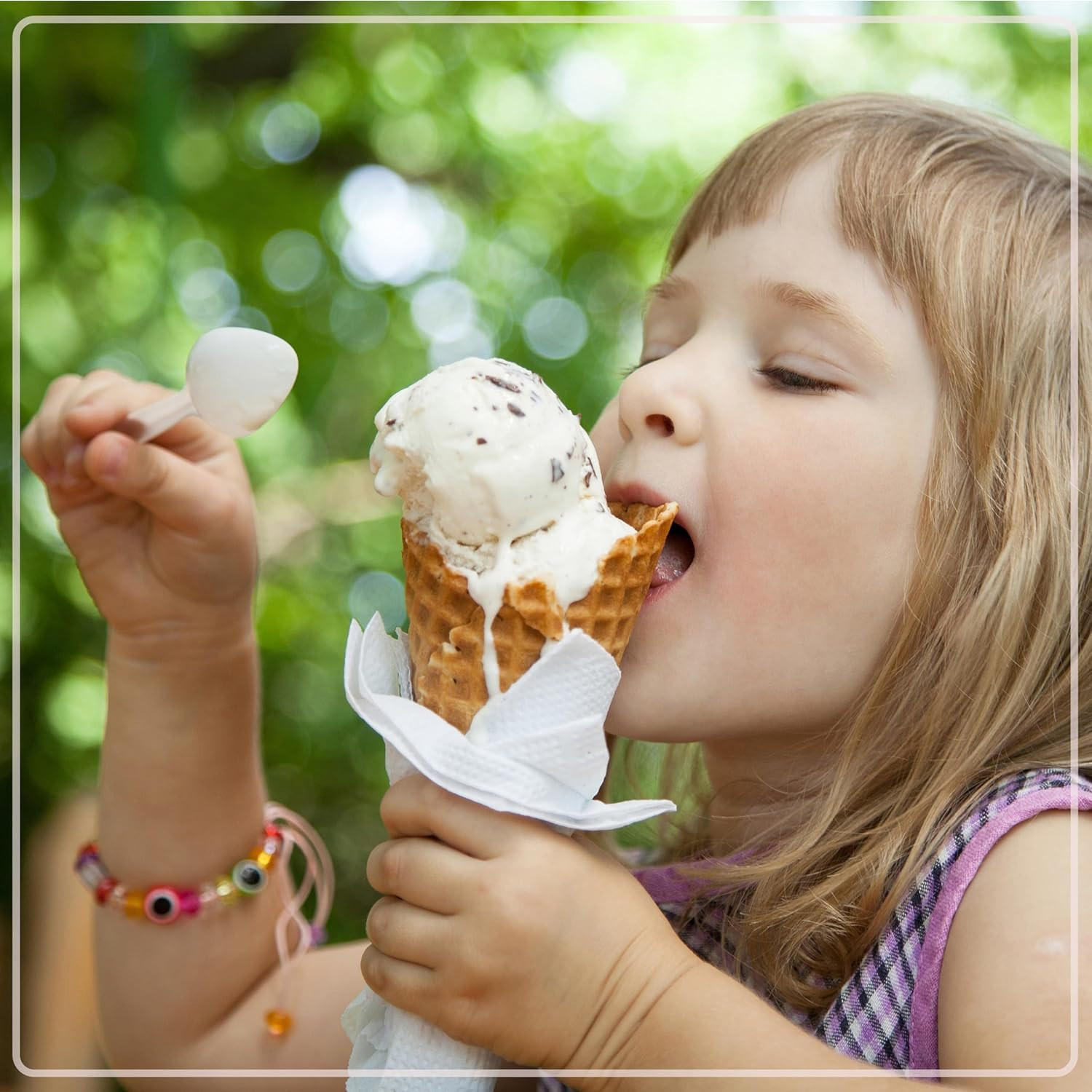 Electric Ice Cream Maker – Wood Bucket Parlor Style, Old Fashioned Soft Serve Ic