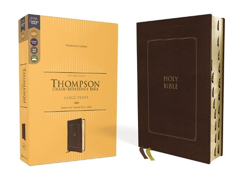 KJV, Thompson Chain-Reference Bible, Large Print, Leathersoft... - 9780310459156