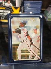 2007 UD Masterpieces - Ken Griffey Jr #29 Deep Blue Linen Parallel /75 eBay 1/1