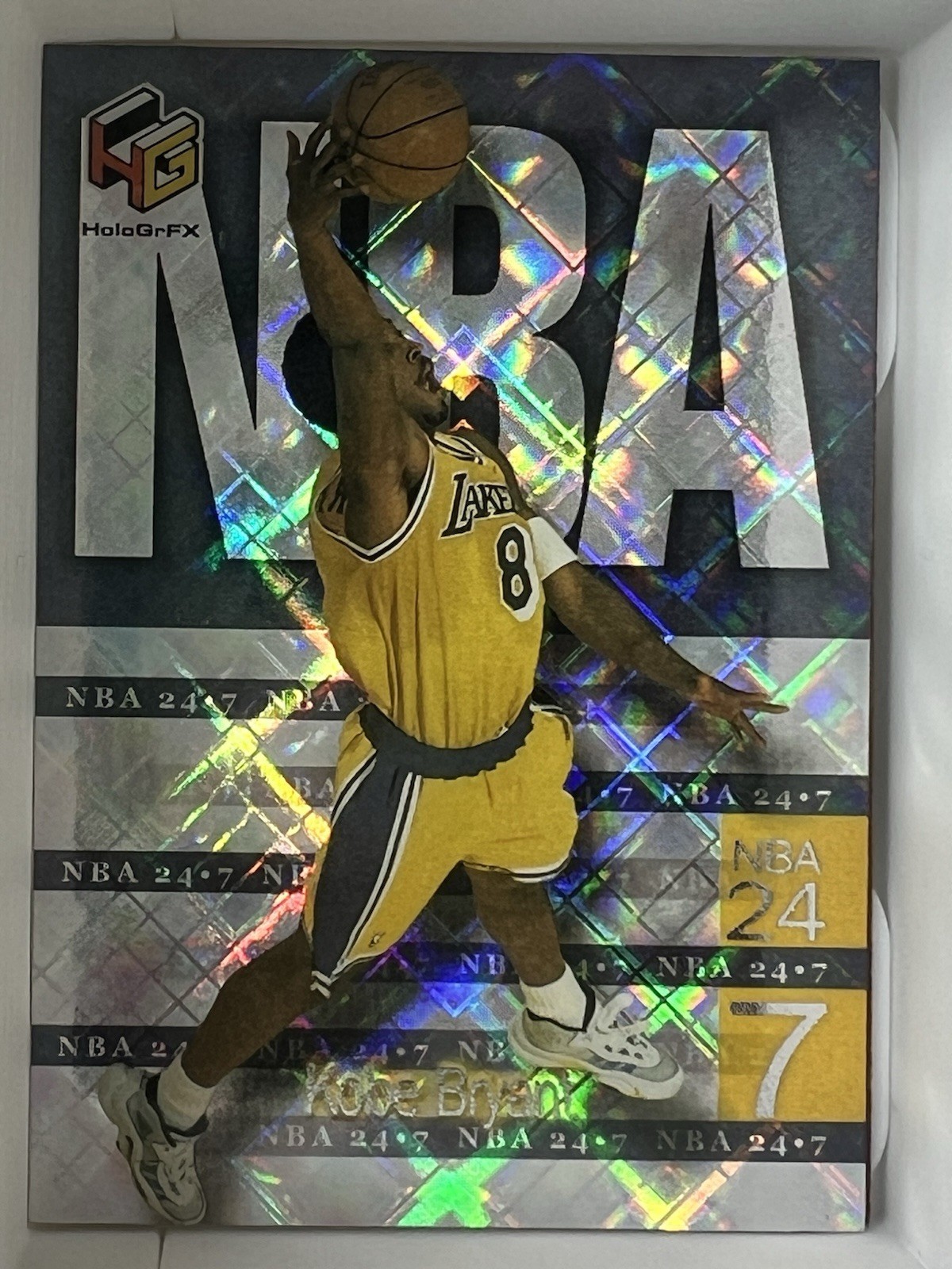 Kobe Bryant 1999 Upper Deck HoloGrFX #N8 NBA 24-7 Price Guide