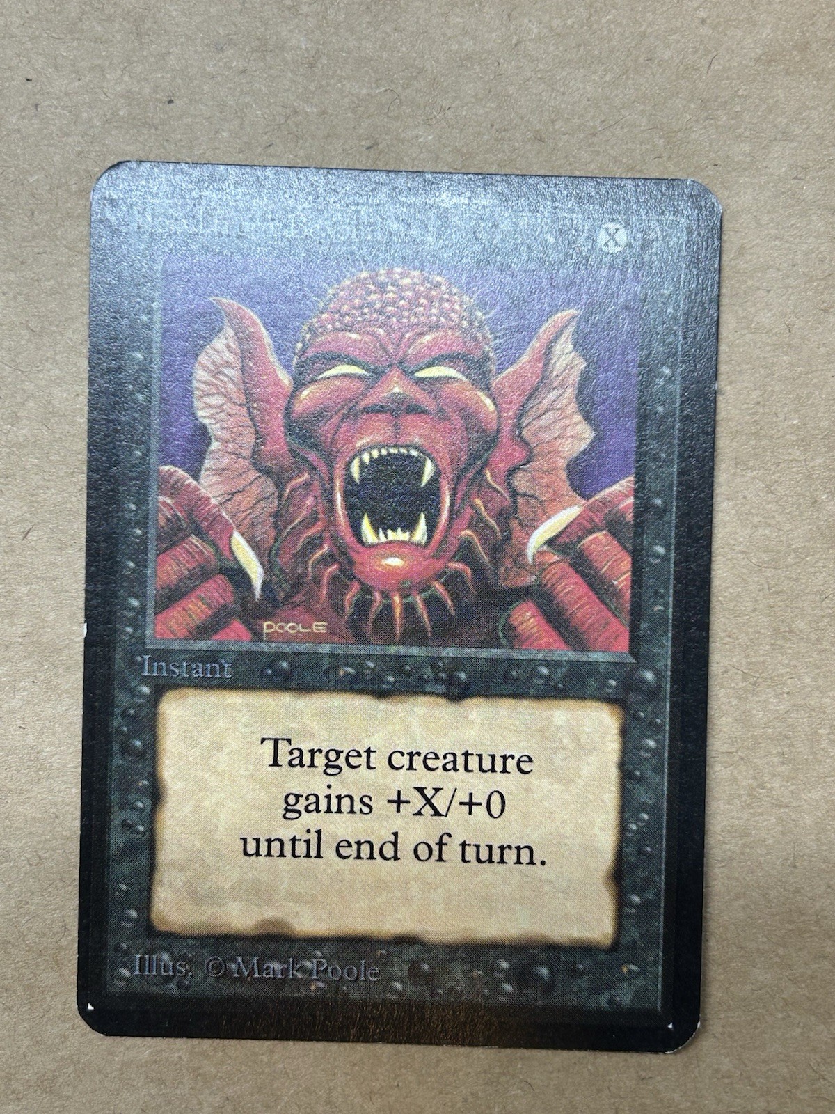 1993 MTG Alpha Howl From Beyond LP Original Owner
