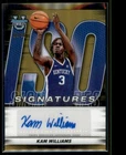 2025-26 Bowmans Best ISO GOLD REFRACTOR Kam Williams Kentucky #IS-KW Auto /50