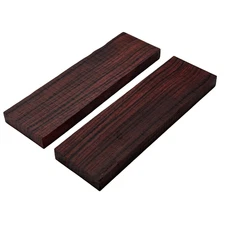 Bois De Rose Knife Scale 5x 1-1/2x 3/8 Woodturning Bookmatched- Free US Shipping