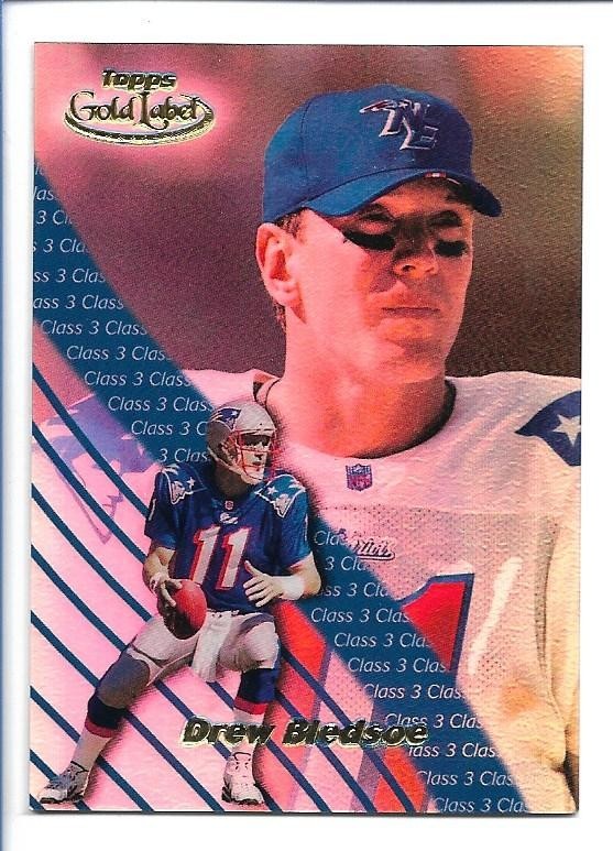 Drew Bledsoe 2000 Topps Gold Class 3 #42 - New England Patriots