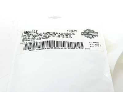 HARLEY DAVIDSON DIAMONDBACK FRONT UPPER BRAKE LINE 41800242 XL SOFTAIL TOURING