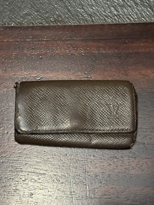 Louis Vuitton Vintage 4-Key Ring Holder Monogram Luxury USED