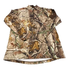 Rocky Camouflage Quarter Zip Scent IQ  Long Sleeve Base Layer Lightweight Medium