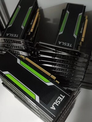 Lot of 20 NVIDIA Tesla P4 8GB GDDR5 CUDA Pascal GPU PCIe 3.0 x16 Both Brackets