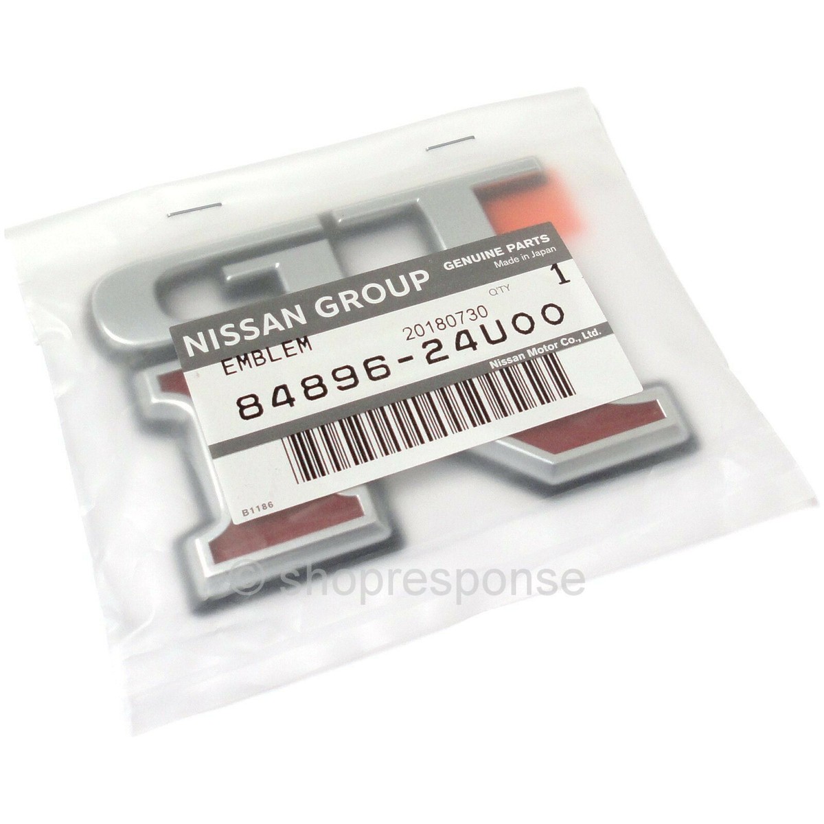 JDM Nissan 95-98 Skyline GT-R R33 Rear GTR Emblem Badge