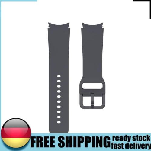 3Pcs Silicone Watch Wrist Strap for Galaxy Watch5 Pro/5/4 45/40/44mm (Grey) DE - Afbeelding 1 van 10