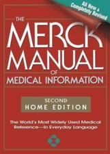 The Merck Manual of Medical Information, Second- 9780911910353, hardcover, Beers