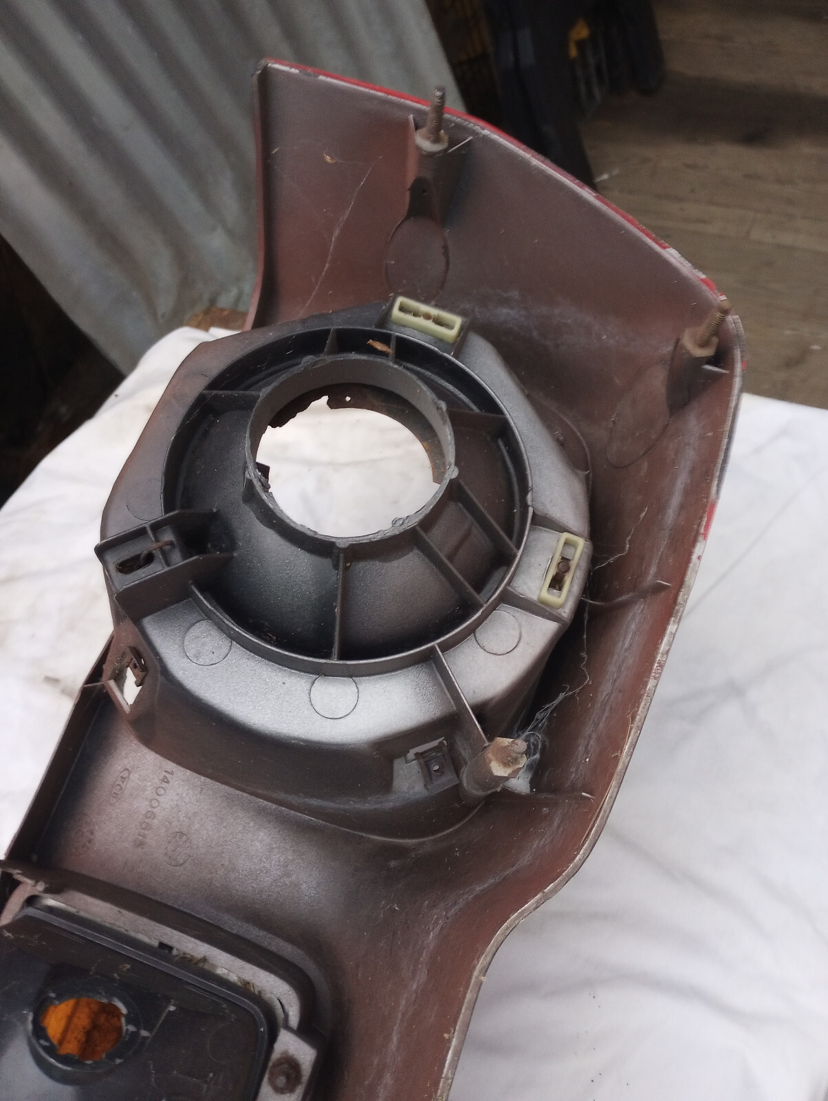 CHEVY MONZA HEADER PANEL RED ORIG CHEVROLET