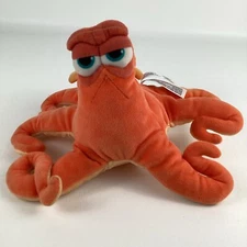 Disney Pixar Finding Dory Nemo Hank Octopus Plush Stuffed Animal Toy Bandai 2016