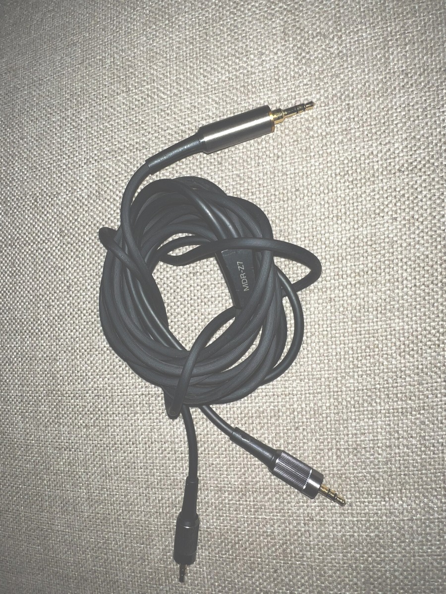 SONY MDR-1R700 ブラック　延長ケーブル付き Genuine Sony MDR-Z7, MDR-Z7M2 BALANCED AUDIOPILE CABLE BLACK | eBay