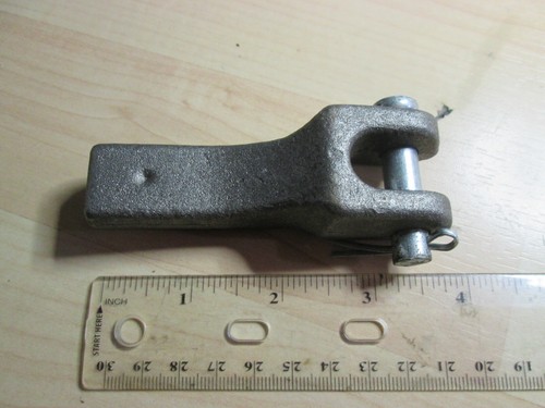 Lot of (2) Weld On Safety Chain Retainer for 3/8" Chain Truck Trailer #G10AA - Picture 4 of 5