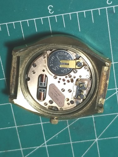 Vintage Rare Omega Electronic F300 Chronometer Men's Watch For Repair Bin A - Picture 4 of 5