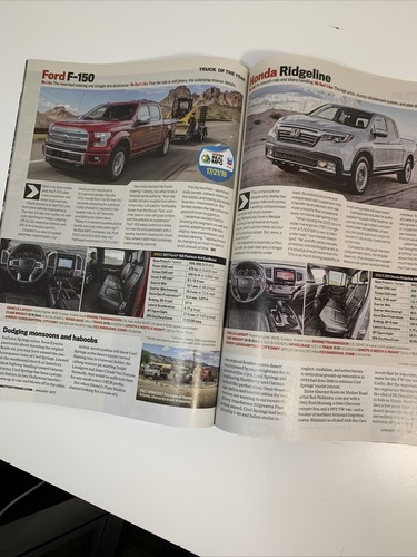 Motor Trend Magazine AWARDS ISSUE January 2017- Mercedes-Benz Ford Super Duty - Picture 6 of 9